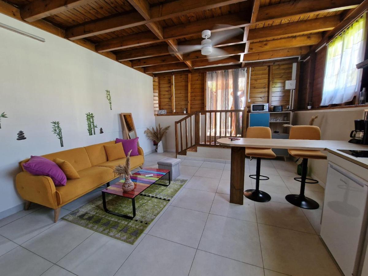 Le Cosy Bungalow De Lili / 5Min De L'Aeroport Les Abymes Eksteriør bilde